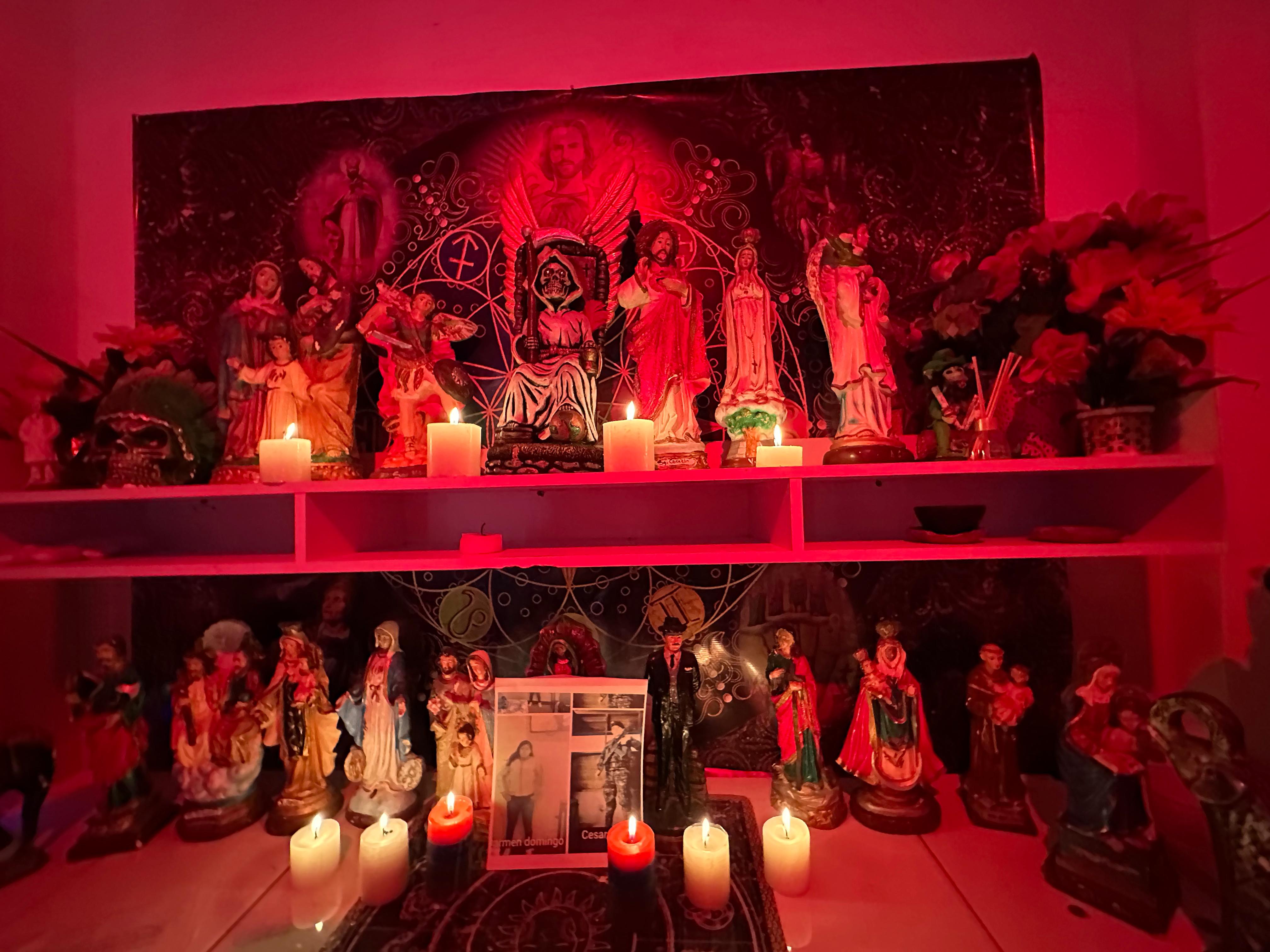 Elementos de un ritual simbólico de amor